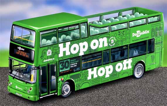 Dublin Bus Volvo B7TL Alexander ALX400 opentop